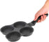 Pancake Non Stick 4 Cups Omelet Pan, 4 In 1 Breakfast Maker, Mini Pancake Egg Frying Pot for Home Kitchen
