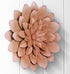 Everydecor Succulent Metal Flowers Wall Decor, Pink Hand Painted 3D Flower Art for Indoor & Outdoor Use