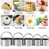 Stainless Steel Cookie Cutters Set, Pastry Cutter & Biscuit Cutter for Baking (10 Pcs/Set)