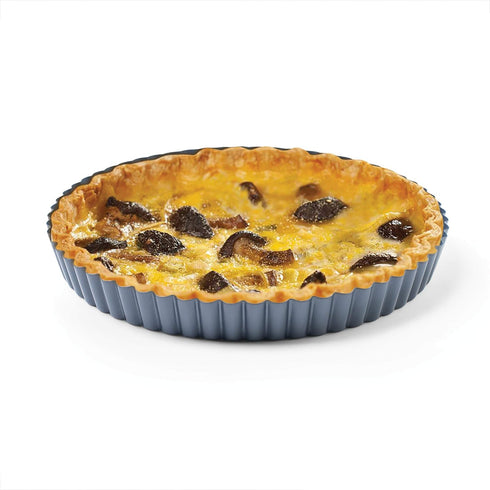 Fox Run 9.5-Inch Non-Stick Tart Pan, Removable Bottom Quiche Pan