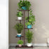 5 6 (5 6 LINZINAR Plant Stand Metal Tier Potted Multiple Flower Pot Holder Shelf Indoor Outdoor Planter Display