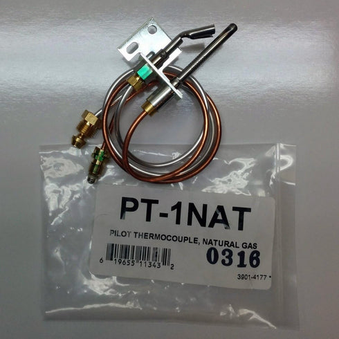 Real Fyre PT-1 Pilot Thermocouple for Natural Gas (NG) - G45 and G46 Burner Applications