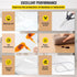 36 60 Inch, 1.5 mm VEVOR Plastic Table Cover x Thick Clear Table Protector, Rectangle Clear Desk Mat, Waterproof & Easy