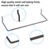 Paper Towel Holder for Pegboard, Extendable, Fits Any Standard Pegboard, 4 Packs, Black