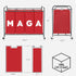 STORAGEIDEAS 47.8 (181L), 4 Laundry Sorter Hamper with Wheels, Laundry Basket Sorter Gal Heavy-Duty Rolling Cart