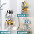 2 Pack, TAILI Corner-adaptive Suction Cup Shower Caddy Stainless Steel Rustproof Corner Shower Shelves, Drill-Free Wall