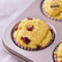Muffin Cake Pan, 12-Cavity Non-Stick Cupcake Bakeware for Oven Baking (Champagne Gold)