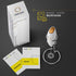 White Milk Frother - Handheld Coffee Frother with Electric Whisk, 19000 rpm, Book Recipes and Stainless Steel Stand