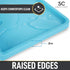 Simple Craft Silicone Spoon Rest with Drip Pad, 4 Slotted Heat Resistant Holder for Kitchen Utensils and Tables