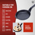 Victoria 4-Inch Pre-Seasoned Cast Iron Skillet, Frying Pan with Long Handle, Made in Colombia