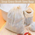 4 Pack (4INX6IN) Nut Milk Bag - Reusable Cheese Cloths for Straining, Cold Brew Coffee & Bone Broth Bags