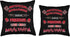 Funny AI Tech Geek Sarcastic Red Throw Pillow, 16x16, Multicolor