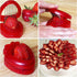 MSC International Joie Strawberry Hull and Slice, 2-Piece Set, BPA Free, Red