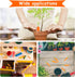 30Pcs 0.55 Inch CHGCRAFT Mini Easter Decor Carrots Realistic Fake Fruit Lifelike Carrots Simulation for Floral