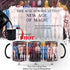 Funny White Elephant Coffee Mug, Color Changing Gag Gift for Adults, 11oz Anime Beauty Cup