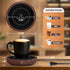 KRGMNHR 36W 3-Temp Settings, Coffee Mug Warmer, Fastest Heating Temperature, Coffee Cup Warmer for Desk Auto Shut Off