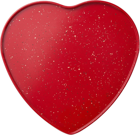 casaWare 10-Inch Heart Springform Pan, NonStick Ceramic Coated Red Granite