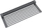 Kraus Multipurpose Workstation Sink Roll-Up Dish Drying Rack, Colander and Trivet in Dark Grey, KRM-11DG