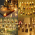 Dopheuor LED Photo Clip String Lights, Battery Operated Fairy Copper Lights with Clips for Décor