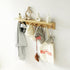 Wall Mount Coat Rack with Shelf, Sturdy Wooden Floating Shelf withHooks Save Your Indoor Space, Wall Organizer siutable