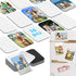 Qualsen Sublimation Blanks Fridge Magnet, 30 Pcs DIY Decorative Magnets for Home Kitchen Refrigerator