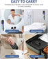 Toothbrush Sanitizer Holder, Upgraded UV Toothbrush Holder with Dual-Mode Clean & Fan Dry, LED Smart Screen