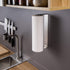 ZUNTO Paper Towel Holder Under Cabinet Self Adhesive Paper Towel Rack (No Drilling), Stainless Steel Wall Mount Paper