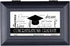 Cottage Garden Congratulations Graduate Jewelry Music Box - Matte Black Petite, Plays Wonderful World
