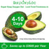 SurpOxyLoc 4 Pack 8x50 Vacuum Sealer Bags Rolls, BPA Free, Works with Any Types Sealer Machine