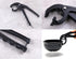 LENITH Black Aluminum Hot Pot Tongs Holder for Dolsot, Bibimbap Bowl, Ddukbaegi, Sizzling Hot Pot