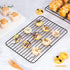 CHEFMADE Nonstick Baking and Cooling Rack - 12.2-Inch Rectangle Wire Rack Bakeware