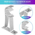 Sturdy Curtain Rod Brackets, Silver, Holds 1 to 1.25 Inch Rods, Wall Mount, Set of 2