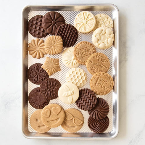 Nordic Ware 01250 Honeybee Cast Cookie Stamps
