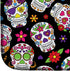 Caroline's Treasures BB5116DDM Day of the Dead Black Dish Drying Mat, 14 x 21", Multicolor