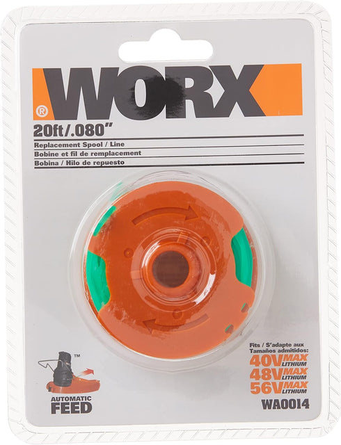 WORX WA0014 Spool & Line for WG168, WG190, WG191 & WG184 String Trimmers