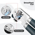 Green Manual Can Opener with Magnet and Sharp Blade, Handheld Openers with Effort-Saving Knob and Multifunctional