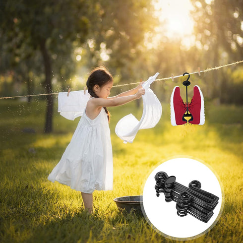 LIOOBO 15PCS Closet Shoe Display Hook Shoes Hanger Organizer Drying Rack Plastic Sneaker Holder Storage for Organizing
