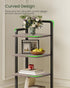 6-Tier TXJ06BG CHOEZON Vertical Shoe Rack, Narrow Shoe Tower, Corner Shoe Storage Organizer, Shoe Shelf, for Small