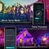 2 Pack WS2812B 33FT IP65 Smart Fairy String Lights USB Bluetooth Twinkle with Timer and Remote, Music Sync Funny Modes
