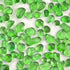 WAYBER 1Lb Green Glass Stones - Irregular Sea Glass Pebbles for Vase Filler, Handmade Gift, Terrarium Decoration