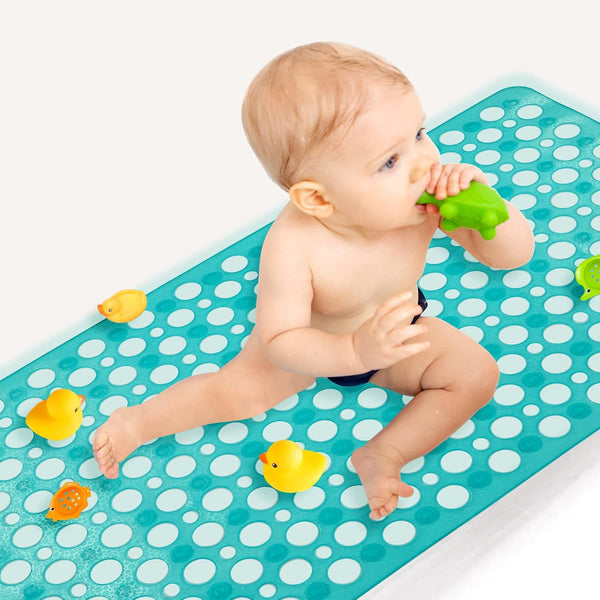 Bath Mat for Tub, 30 x 17 inch Non Slip Bathtub Mat