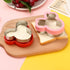 Multicolor 7-Piece Cookie Cutter Set - Stainless Steel Head, Bow, Shoes, Gloves Shapes - Dishwasher Safe