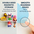 UGQIN Expansion,3 Pack Set Tonie Shelf Metal Mini Cloud Shelf (Blue, Pink, White) for Tonie Figures, Increases Capacity