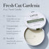 LAFCO New York Travel Candle, Fresh Cut Gardenia - 4 oz - 20-Hour Burn Time, Made in The USA