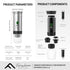 20 3in1 APSARAS USA Portable Coffee Maker, Portable Espresso Maker, bar Mini Espresso Machine, Electric Espresso Maker