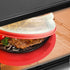 2 in 1 Aidacom Microwave Mat & Food Cover, Multi-use Silicone Trivet, Pot Holders, Drying, Baking, Red