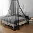 VISATOR Mosquito Net Bed Canopy for Girls,King Canopy Bed Curtains Queen Size from Ceiling,Dome Mosquito Netting Bed