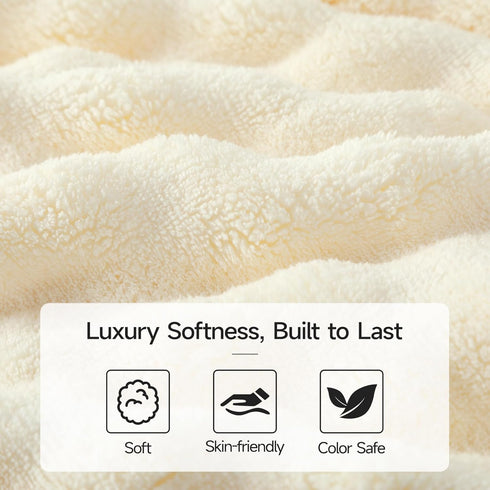 8-Piece Sets, 2 (3570 2 4 REDKISS Soft Bath Towel Extra Large Bath Sheet in), Hand Towel, Washcloth, Microfiber Quick