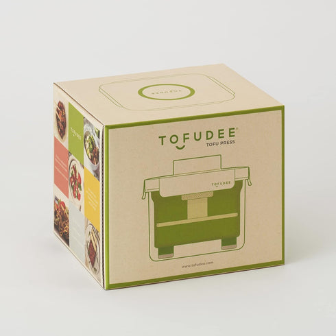 15-20min TOFUDEE Tofu Press for Vegan - Dishwasher Safe & BPA Free Tofu Presser that Swiftly Drains Water from Soft