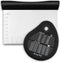 Spring Chef Dough Bench Scraper for Baking, Stainless Steel Kitchen Dough Cutter Tool, Dishwasher Safe, Black